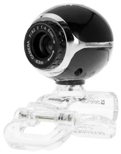 DEFENDER C-090 Веб-камера 0.3МП, черный (63090)
