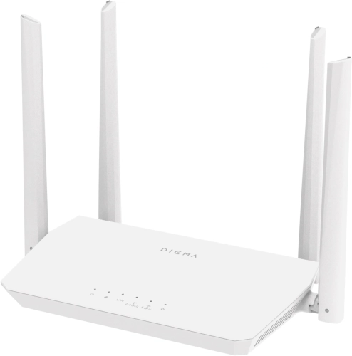 Роутер беспроводной Digma DWR-AC1203 10/100/1000BASE-TX