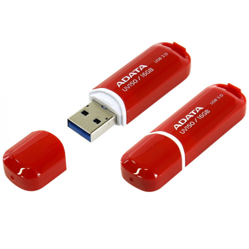 Флеш накопитель 16GB ADATA DashDrive UV150 USB 3.2 (AUV150-16G-RRD) фото 2