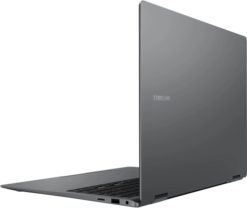 Ноутбук Samsung Galaxy Book 5 Pro 360 NP960 (NP960QHA-KG3IN) Ноутбук Samsung Galaxy Book 5 Pro 360 NP960 Core Ultra 5 226V 16Gb SSD512Gb Intel Arc 130V 16 AMOLED Touch 2.8K (2880x1800) Windows 11 Home Multi Language grey WiFi BT Cam (NP960QHA-KG3IN) фото 2