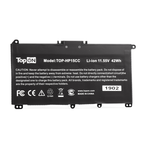 Аккумулятор для ноутбука HP 15-CC, 15-CD 11.55V 3470mAh PN: TF03XL (TOP-HP15CC)