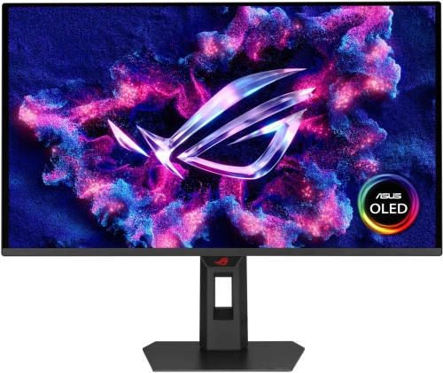 Монитор Asus 27 ROG Strix XG27AQDNG черный QD OLED LED 16:9 HDMI глянцевая HAS Piv 450cd 178гр/178гр 2560x1440 360Hz FreeSync Premium Pro DP QHD USB 6.1кг