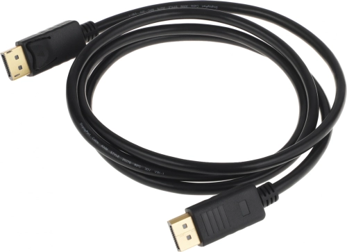 Кабель аудио-видео Buro BU-DP-v1.2-1.5m DisplayPort (m)/DisplayPort (m) 1.5м. черный