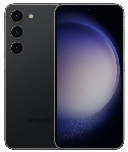 Смартфон Samsung SM-S911B Galaxy S23 256Gb 8Gb черный фантом моноблок 3G 4G 2Sim 6.1