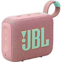 JBL Портативная колонка GO 4, розовая (JBLGO4PINK)