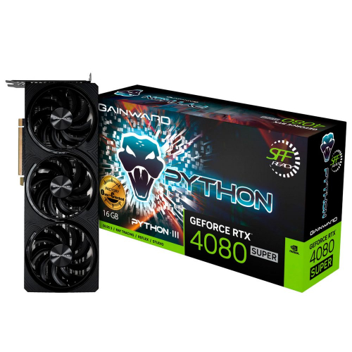 Видеокарта Palit RTX4080 SUPER PYTHON III OC 16GB GDDR6X 256bit 3xDP HDMI 3FAN RTL (NED408SS19T2-1032T)