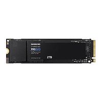 Твердотельный накопитель SSD Samsung M.2 2280 2TB 990 EVO NVMe 2.0, PCIe 4.0 x4, V-NAND TLC, R/ W 5000/ 4200MB/ s, IOPs 700 000/ 800 000, TBW 1200, DWPD 0.33 (MZ-V9E2T0B/AM)