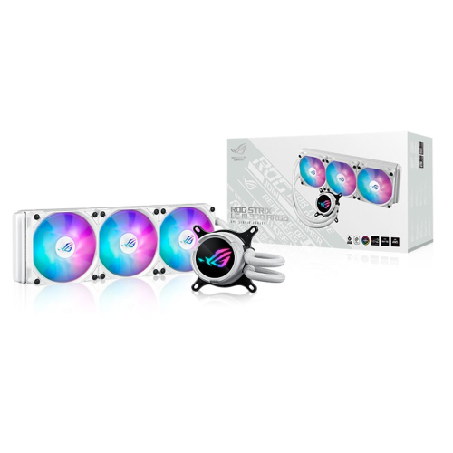 Жидкостная система охлаждения ASUS ROG STRIX LC III 360 ARGB WHT / AIO COOLER,ASETEK,SIGRID V2, ARGB (90RC00T2-M0UAY0) фото 8
