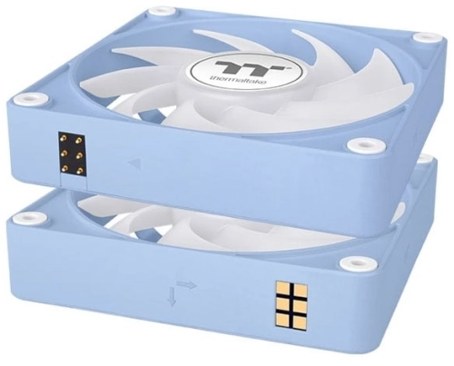 Вентилятор для корпуса Thermaltake CT140 EX Sync Hydrangea ARGB 140х140x25 синий 4-pin 30.7дБ (упак.:3шт) (CL-F197-PL14BU-A) Ret фото 2