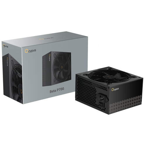 Блок питания 700W Ocypus Beta P700 BK (ATX, APFC, 20+4 pin, 120mm fan, PCI-E 6+2Px2, 3xSATA) (Beta-P700-N1HDBK024X-EU)