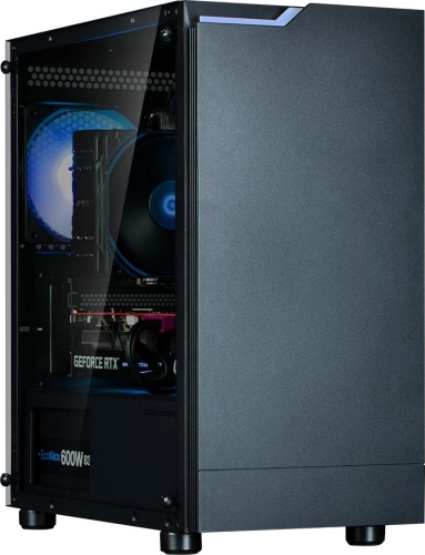 Корпус Zalman ZM-T4 Plus черный без БП mATX 6x120mm 1x140mm 1xUSB2.0 2xUSB3.0 audio bott PSU фото 13