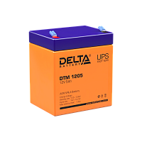 Аккумуляторная батарея Asterion (Delta) DTM 1205 12В/ 5Ач, клемма F2 (90х70х101мм (107мм); 1,8кг; Срок службы 6лет) (ASTERION DTM 1205)