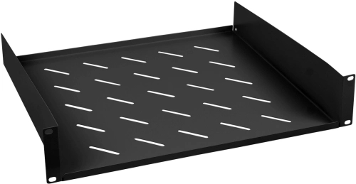 Cabeus SH-J017-2U-400-BK Полка перфорированная для шкафов 19