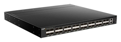 Коммуттор/ DQS-5000-32Q28 Управляемый L3 коммутатор, 32х100GBase-X QSFP28, CLI, порт управления 1000Base-T, консольный порт RJ-45, 1xUSB, ОС D-Link (DQS-5000-32Q28/A1ASI)