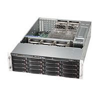 Корпус SuperMicro SuperMicro CSE-836BE1C-R1K23B Black 16xHotSwap SAS/ SATA, WIO 1200W HS 3U RM (268900)
