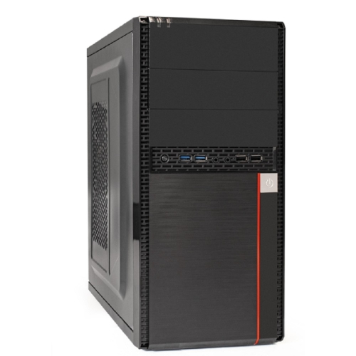 Exegate EX284039RUS Корпус Minitower BA-204U Black, mATX, , 2*USB+2*USB3.0, Audio