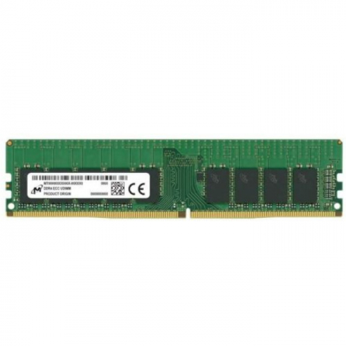 Модуль памяти Micron 16GB DDR4 PC25600 3200MHz DIMM CL22 ECC 288-pin 1.2V (MTA18ASF2G72AZ-3G2R1)