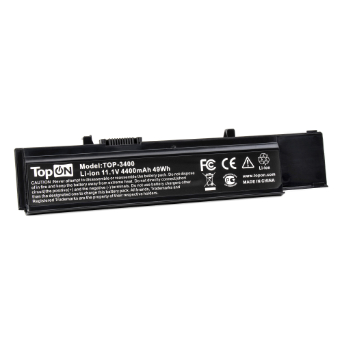 Аккумулятор для ноутбука Dell Vostro 3400, 3500, 3700 11.1V 4400mAh PN: Y5XF9 (TOP-3400)