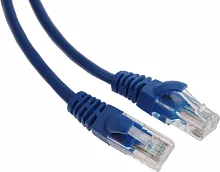 Кабель Cablexpert Патч-корд UTP Cablexpert PP12-1M/ B кат.5e, 1м, литой, многожильный (синий) (PP12-1M/B)