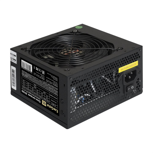 Блок питания 400W ExeGate XP400 (ATX, 12cm fan, 24pin, 4pin, 3xSATA, 2xIDE, black) (EX219459RUS) фото 2