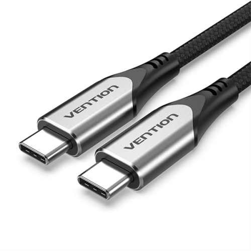 Vention USB-C to USB-C 3.1 Cable 1.5M Cotton Braided Gray (TAAHG)