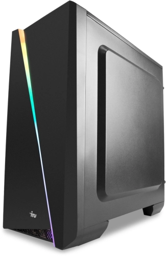 Компьютер IRU Tactio 320A5GE MT Ryzen 5 5600 (3.5) 16Gb SSD512Gb RTX3050 6Gb FreeDOS GbitEth 500W черный (RUS) (2112332) фото 11