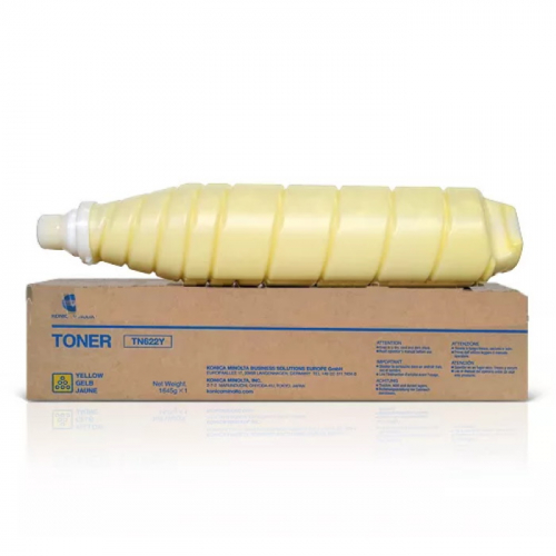Тонер-картридж Konica-Minolta TN-622Y желтый 104000 страниц для bizhub PRESS C1085/C1100 (A5E7250)