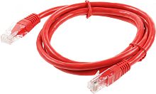 Патч-корд Premier PP6U-1M/ R 10000Гбит/ с UTP 4 пары cat6 CCA molded 1м красный RJ-45 (m)-RJ-45 (m) (PP6U-1M/R)