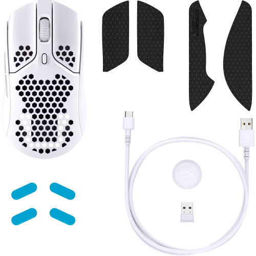 Манипулятор игровой мышь HyperX Pulsefire Haste Wireless White (4P5D8AA) фото 8