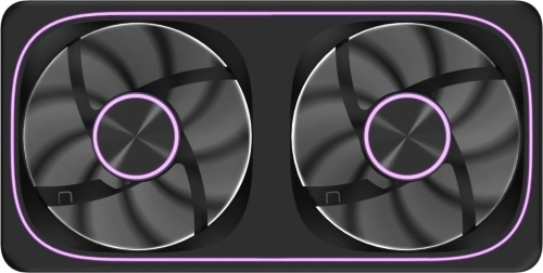 Вентилятор для корпуса Formula Air Fusion 2 Reverse ARGB 120х120x28 черный 4-pin 39.11дБ (упак.:2шт) (AIR FUSION 2 BK REVERSE) Ret