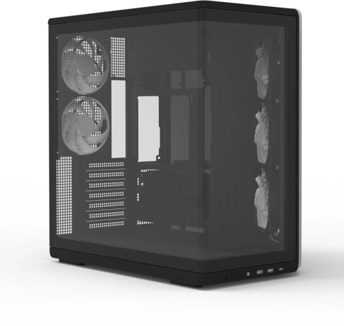 корпус ZALMAN P60, ATX, BLACK, WINDOW, 2x3.5, 3x2.5, 1xUSB TYPE-C, 2xUSB3.0, SIDE 3x120mm ARGB, REAR 2x120mm ARGB (P60 BLACK) фото 12