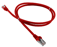 Патч-корд LANMASTER LSZH FTP кат.5e, 0.5 м, красный (LAN-PC45/S5E-0.5-RD)