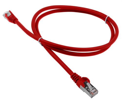 Патч-корд LANMASTER LSZH FTP кат.5e, 0.5 м, красный (LAN-PC45/ S5E-0.5-RD) (LAN-PC45/S5E-0.5-RD)