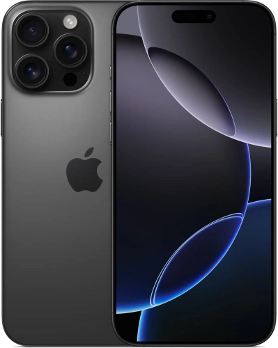 Смартфон Apple A3295 iPhone 16 Pro Max 256Gb черный титан моноблок 3G 4G 1Sim 6.9
