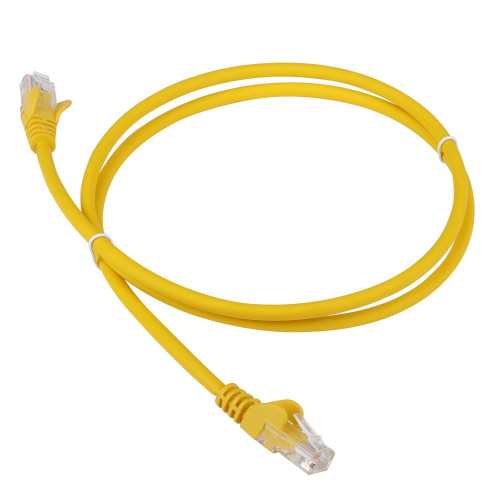 Патч-корд Lanmaster 2 м желтый (LAN-PC45/S6A-2.0-YL)