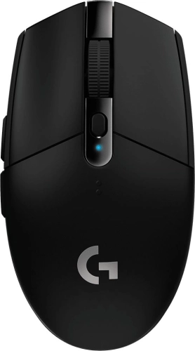 Мышь Logitech G304 Lightspeed черный оптическая (12000dpi) беспроводная USB (5but) (910-005284)