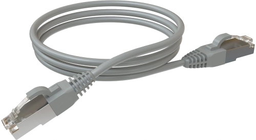 Патч-корд Sysmatrix PC 4545.5ES26.2LSZHGY F/UTP RJ-45 вил.-вилка RJ-45 кат.5E 2м серый LSZH
