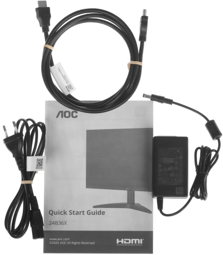 Монитор AOC 24 24B36X черный IPS LED 16:9 HDMI матовая 300cd 178гр/178гр 1920x1080 144Hz DP FHD 2.52кг фото 12