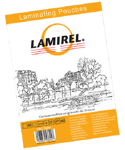 Пленка для ламинирования Lamirel, А5, 125мкм, 100 шт. (LA-78661)