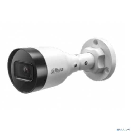 DAHUA DH-IPC-HFW1230S1P-0360B-S6 Уличная цилиндрическая IP-видеокамера 2Мп, 1/ 2.8” CMOS, объектив 3.6мм, обнаружение людей, ИК 30м, IP67, металл/ пластик