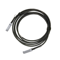 Кабель медный пассивный, QSFP+/ Mellanox® Passive Copper cable, IB EDR, up to 100Gb/ s, QSFP28, 2.5m, Black, 26AWG (MCP1600-E02AE26)