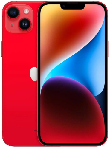 Смартфон Apple A2888 iPhone 14 Plus 128Gb красный моноблок 3G 4G 2Sim 6.7