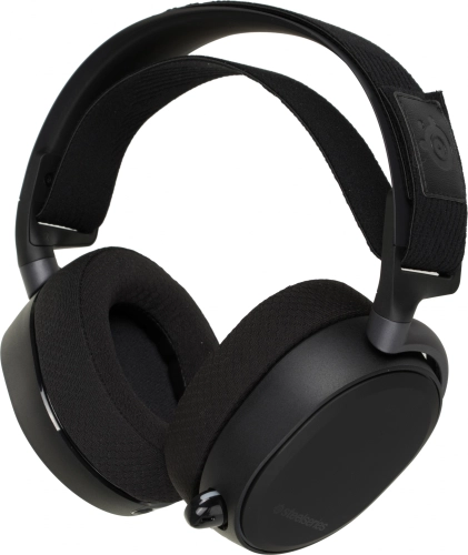 Наушники с микрофоном Steelseries Arctis Pro Wireless черный мониторные BT/ Radio оголовье (61473)