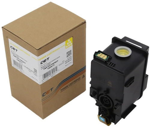 Тонер-картридж (CPT) для KONICA MINOLTA C3320i/ C3350i/ C4050i (аналог AAJW250, AAJW252, AAJW251, AAJW290, AAJW292, TNP79Y, TNP80Y, TNP81Y) (CET) Yellow, (EUR/ AP), 163г, 9000 стр., CET141556