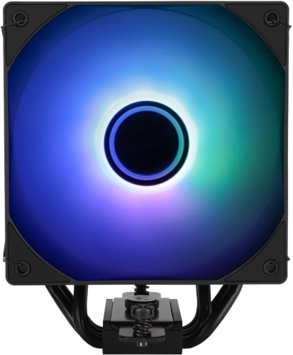 Устройство охлаждения(кулер) Thermalright Assassin Spirit 120 Vision ARGB Soc-AM5/ AM4/ 1200/ 1700/ 1851 черный 4-pin 27dB Al+Cu LCD Ret (AS120-VISION-BL-ARGB) фото 2