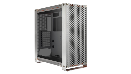 Корпус без блока питания/ Case InWin Dubili, Full-Tower, TG, 4x140mm, 2xUSB-A 3.2 + 1xUSB-C 3.2, E-ATX, ATX, mATX, mITX Titanium Grey (IW-CS-DUBILIASB-GRY)