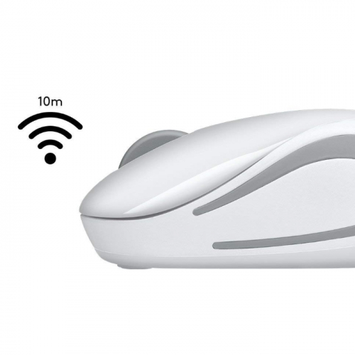 Мышь беспроводная Logitech Mouse M187 Mini белая (910-002735) фото 3