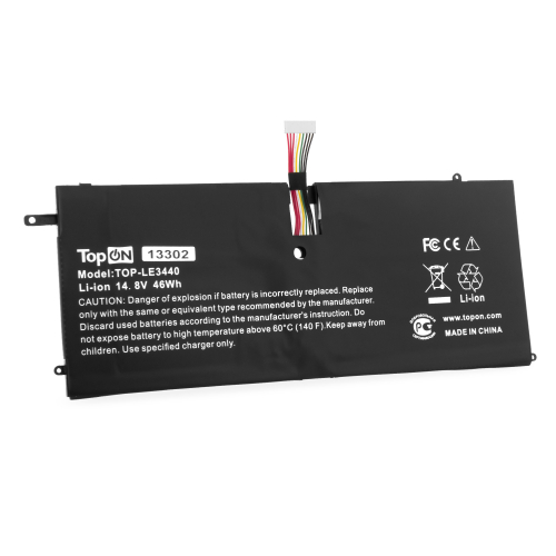 Аккумулятор для ноутбука Lenovo Thinkpad X1 Carbon 3440, 3460 14.8V 3100mAh PN: 45N1070 (TOP-LE3440)