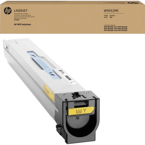 HP Yellow Managed LaserJet Toner Cartridge 52000 (W9052MC)