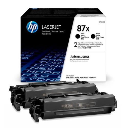Картридж HP 87X, черный / 2x 18000 страниц (CF287XD) фото 2